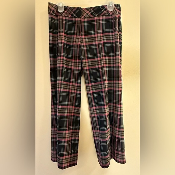 Trina Turk Pass The Wine Plaid Pants - Picture 3 of 6